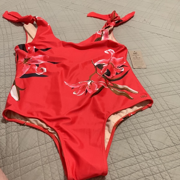 Albion Belle One-Piece Swimsuit - Pink Lily - Picture 2 of 11